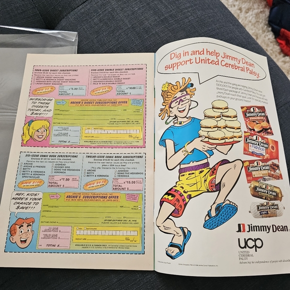 1996 Archie Comics Sabrina The Teenage Witch No. 1 Collectors Edition - Picture 2 of 3